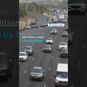 Israel stands still for Holocaust Remembrance Day | DW News