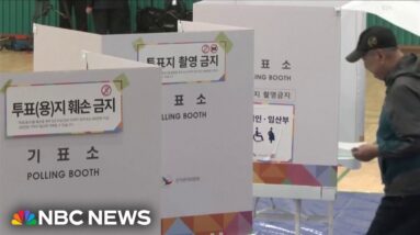 Liberal party opposition candidate projected to win South Korean presidential election