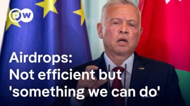 Airdrops: 'Pressure on Israel to allow us to get not only into Gaza but also to the Westbank