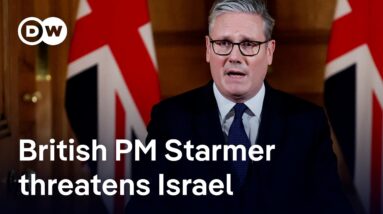 UK to recognise state of Palestine if Israel doesn't agree to Gaza ceasefire | DW News