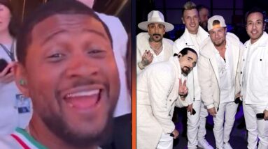 Watch Usher SCREAM Backstreet Boys Hits at Band's Las Vegas Residency!