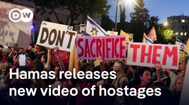 Hamas releases footage of hostages in Gaza City | DW News