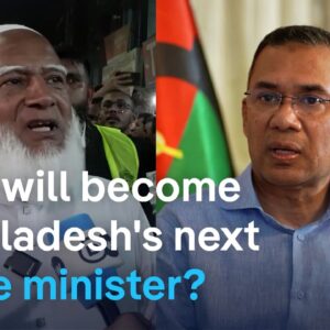 DW Interview: One of these two leaders will become Bangladesh's next prime minister | DW News