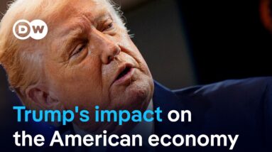 European leaders coordinate response to Trump's new tariff escalation | DW News