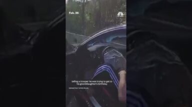 Dashcam video shows Vince McMahon's 100 mph car crash