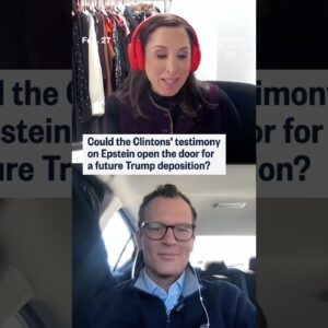 Could the Clintons' testimony on Epstein open the door for a future Trump deposition?