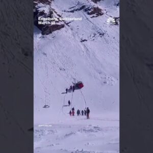 One person dead after gondola crash in Switzerland