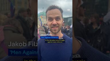 Men march in Germany against violence toward women on Father's Day | DW News